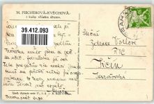 Serie 17 Nr. 8 Verlag B. Kocl Kinder AK Fischerova-Kvechova, M.
