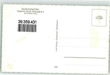 82438 W8116 Eschenlohe , Loisach Gebrauchsspuren Gasthaus zum Wengerer mit Hohe Kiste Auto Foto AK