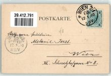Küken sitzt auf dem Schuh Ackermann Verlag 819 sign. Sperlich Holzschuh 1900 Künstlerkarte