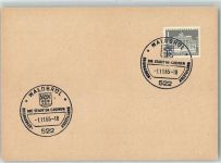 51545 W5220 Waldbröl - Sonderstempel Briefmarken Ausstellung 1965