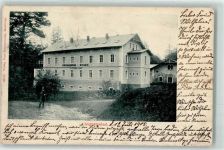 01454 O8107 Liegau-Augustusbad 1905 Gebrauchsspuren Bethlehem Stift Luisen Hof