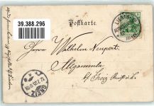 01454 O8107 Liegau-Augustusbad 1905 Gebrauchsspuren Bethlehem Stift Luisen Hof