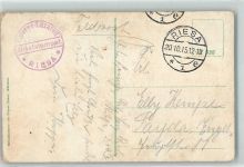 01587 O8400 Riesa 1915 - Feldpost WK I Reserve-Lazarett Trinitatiskirche