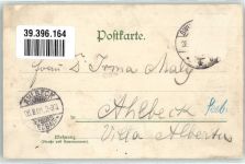 Rügen 1901 Gebrauchsspuren Vogelschau Insel Rügen