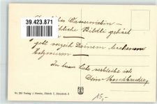 Wasser und Wolkenreigen Verlag Henke Nr.253 Goetz, M Künstlerkarte