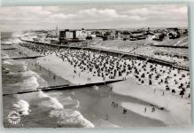 25980 W2280 Westerland - Fliegeraufnahme Strand