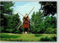 21680 W2160 Stade , Niederelbe - Bockwindmühle auf der Museumsinsel