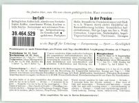 79859 W7826 Seebrugg KEINE AK Cafe Pension Hubertus Informationskarte