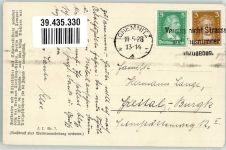 Scherenschnitt sign.Carus Lamm J.I. Nr.7 Tierschutz Künstlerkarte