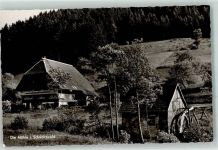 Schwarzwaldhaus Schwarzwaldmühle Foto AK