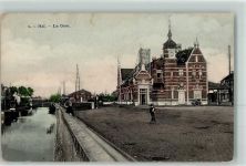 Halle Hal - La Gare Mann Kind Uhr