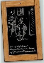 Mann mit Gitarre Spruch Passepartout