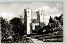 79737 W7881 Herrischried Foto AK Pfarrkirche St. Zeno