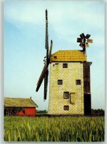 15838 O1631 Saalow - Platrockwindmühle Technisches Denkmal Foto D. Krull