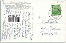 65399 W6229 Kiedrich , Rheingau 1959 - Gasthaus engel