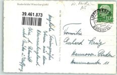 37194 W3417 Bodenfelde Foto AK mit Christus Kirche an der Weser