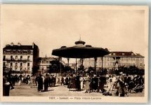 56100 Lorient - Place Alsace Lorraine Kinderwagen Mann Frau