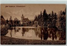 Bad Salzbrunn Szczawno-Zdroj - Schwedenteich Schwan