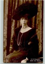 S.M. Elisabeth Reine Hutmode Chliche Boute Nr.203 Adel Belgien