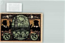 Grünberg Zielona Góra 1921 Notgeldschein Notgeld 75 Pfennig