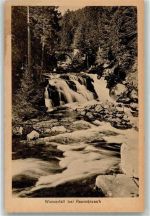 76596 W7564 Raumünzach - Wasserfall u. Fallbrücke