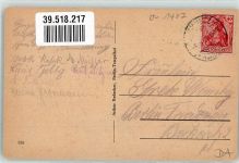 16515 O1407 Lehnitz 1921 Künstlerkarte Hotel Zum Seelöwen