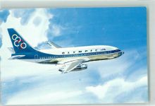 Boeing 737-200 Olympic Künstlerkarte