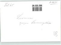 6631 Lermoos FOTO KEINE AK Ort handschriftlich Winter