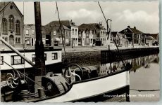 4318 Brouwershaven - Hafen Nordseite Wohnschiff Oldtimer