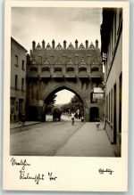17139 O2040 Malchin Foto AK Kalensches Tor