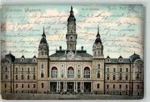 Raab Györ 1905 - Bahnhof