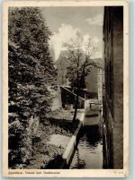 Graudenz Grudziadz 1941 Gebrauchsspuren Stadtmauer Feldpost WK II Foto AK