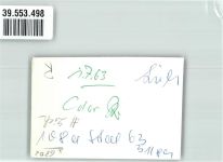 35423 W6302 Lich , Hess Privatfoto AK Turm Kirche Ort handschriftlich