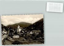56130 W5409 Dausenau FOTO KEINE AK Kirche Boot Brücke