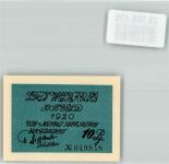 56457 W5438 Westerburg , Westerw Notgeldschein Notgeld 10 Pfennig 1920 Wappen Turm