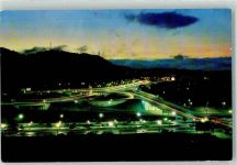 Caracas 1965 Foto AK Nacht