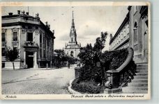 Miskolc 1937 Foto AK Ev. Kirche