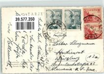 Santander 1953 Foto AK Denkmal Pereda