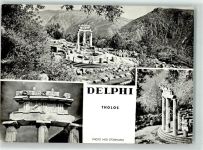Delphi 1969 Foto AK Denkmal Foto Stournaras