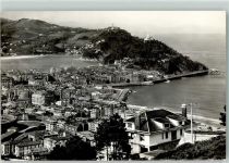 San Sebastian Donostia Foto AK Vue partial du Mont Ulfa
