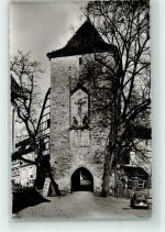 72070 W7400 Bebenhausen , Württ Foto AK Ehemaliges Jagdschloss Schreibturm