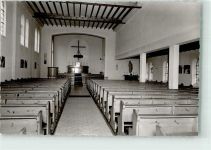 89522 W7928 Giengen an der Brenz FOTO KEINE AK Kath. Kirche Inneres Ort handschriftlich Foto Orginal aus Archiv eines Ansichtskartenverlags