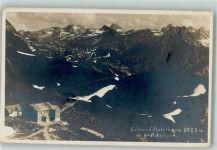 Edmund Probst Haus Foto AK mit Nebelhorn Fotograf Mertesacker