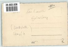 89312 W8870 Günzburg Privatfoto AK Hochzeit Brautpaar Ort handschriftlich