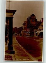 Chichester Foto AK Clock Tower Steyning