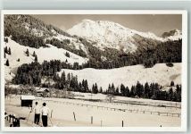 87561 W8980 Reichenbach b Oberstdorf Gebrauchsspuren Winter Ort handschriftlich