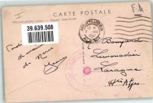 03310 Neris-les-Bains 1951 - Kirche Saint-Jospeh Feldpost WK II