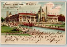 St. Louis 1904 Lithographie Ausstellung World´s Fair 1904