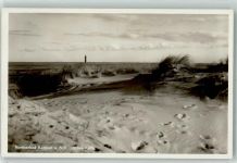 25992 W2285 Kampen Sylt Foto AK Leuchtturm Dünen