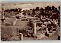 Karthago Carthage Foto AK Denkmal Amphitheatre